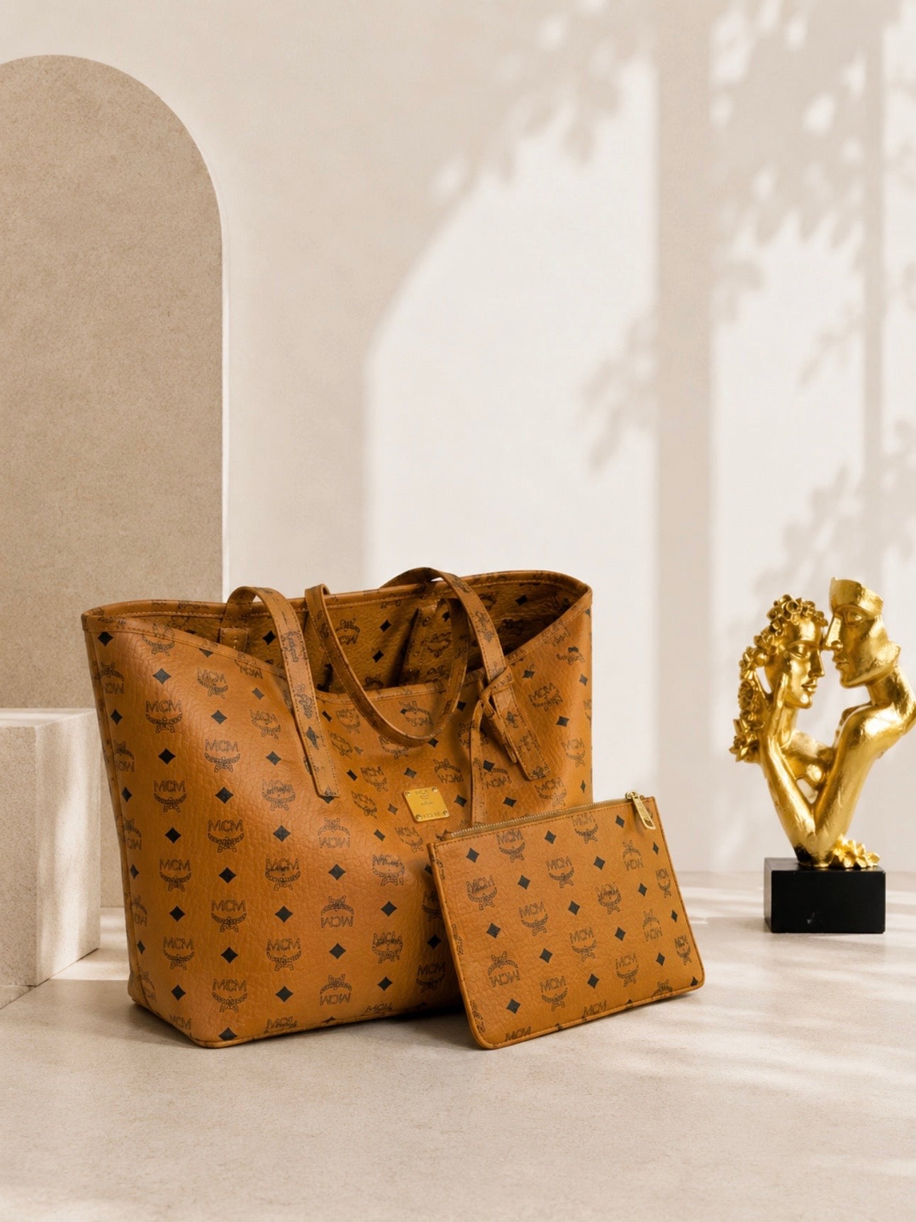 Shopping Bag MC/M Brown