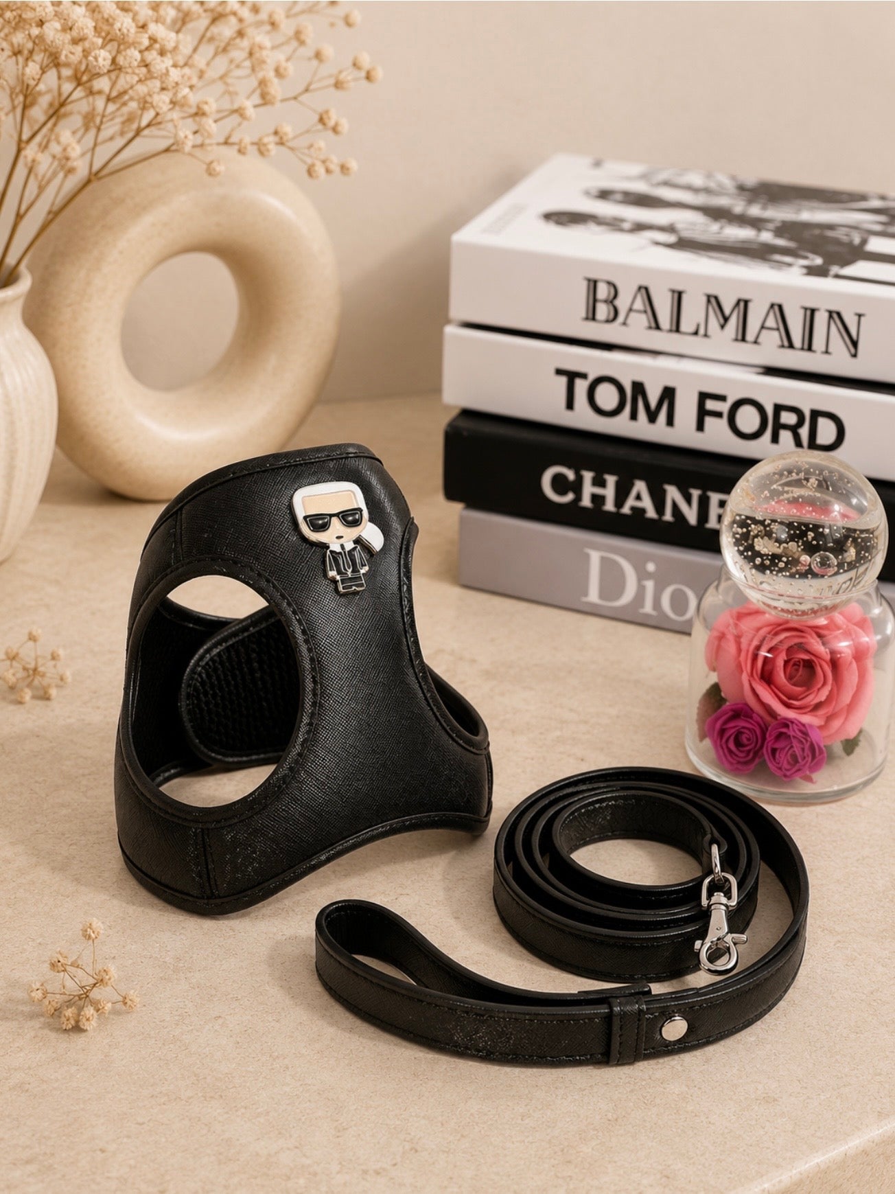 Pet Harness Karl/Ld Black Σαμαράκι