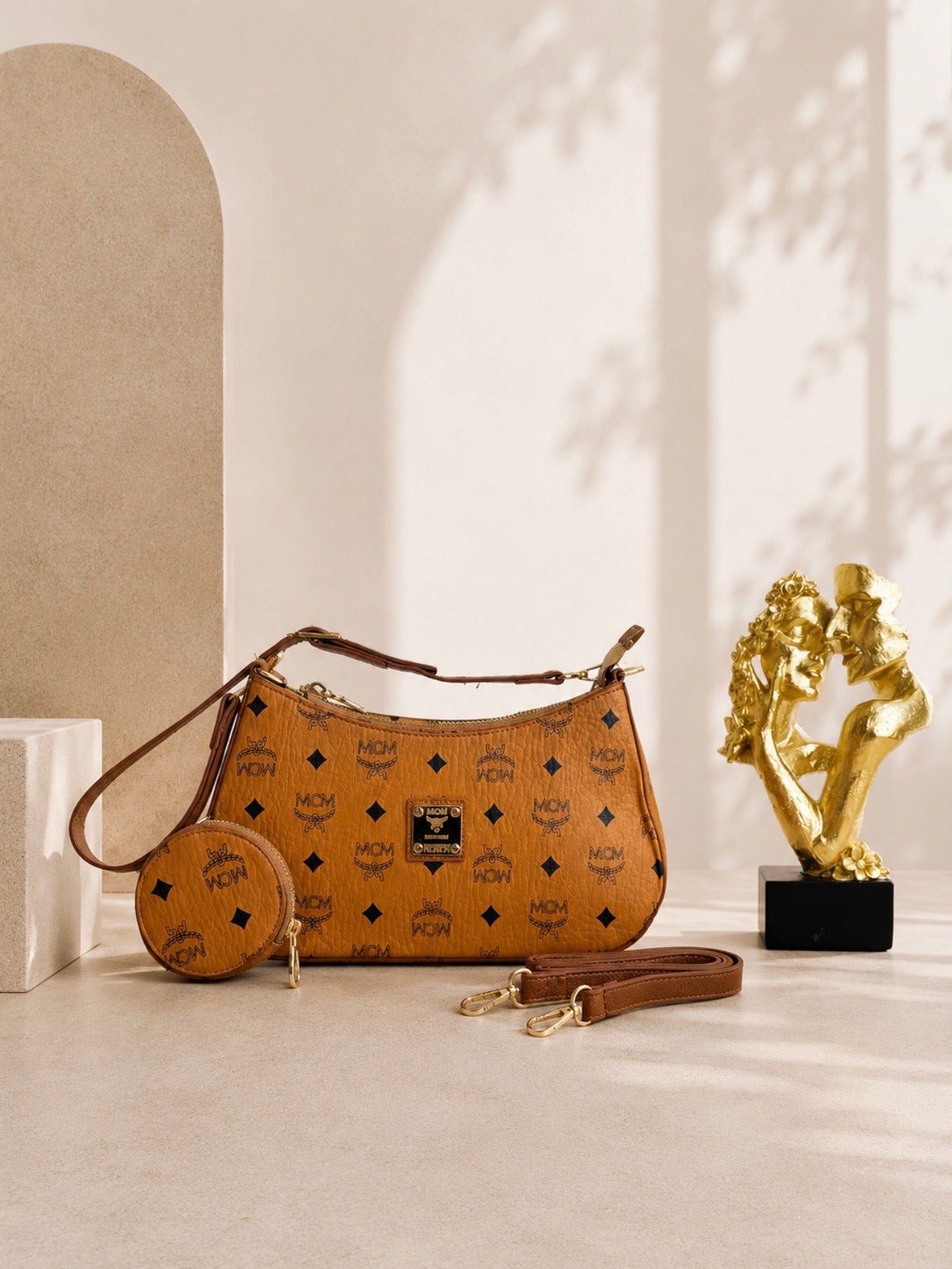 Duo M/CM Bag Brown Classic