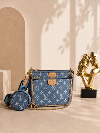 Trio Ls/Vn Set In One Bag Ocean Jean