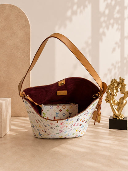 Shopping Bag White Ls/Vn Muracami