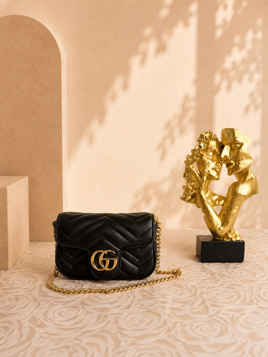 Tiny Bag G/G Monogram Black