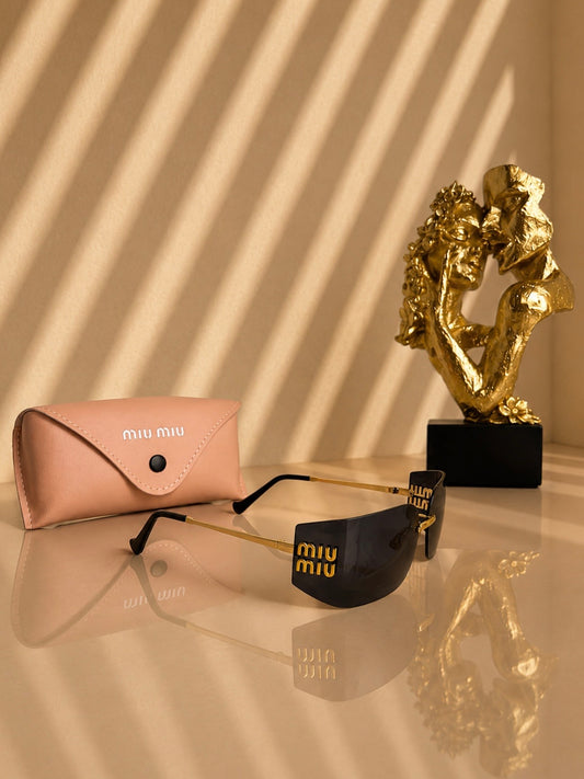 Sunglasses Miu/Miu Gold SG3