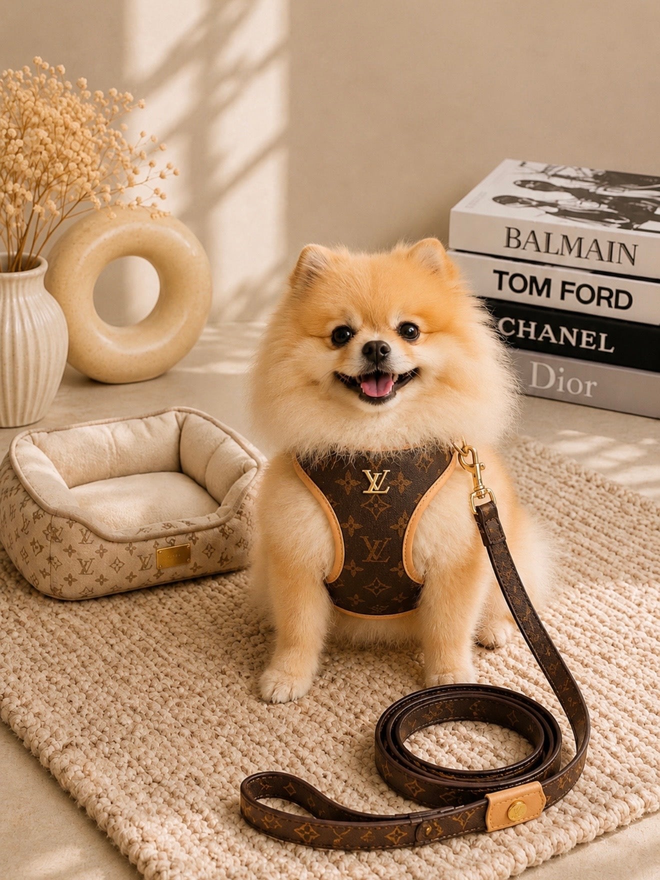 Pet Harness Ls/Vn Brown Monogram Σαμαράκι