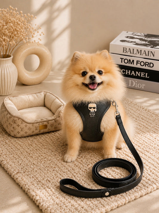Pet Harness Karl/Ld Black Σαμαράκι