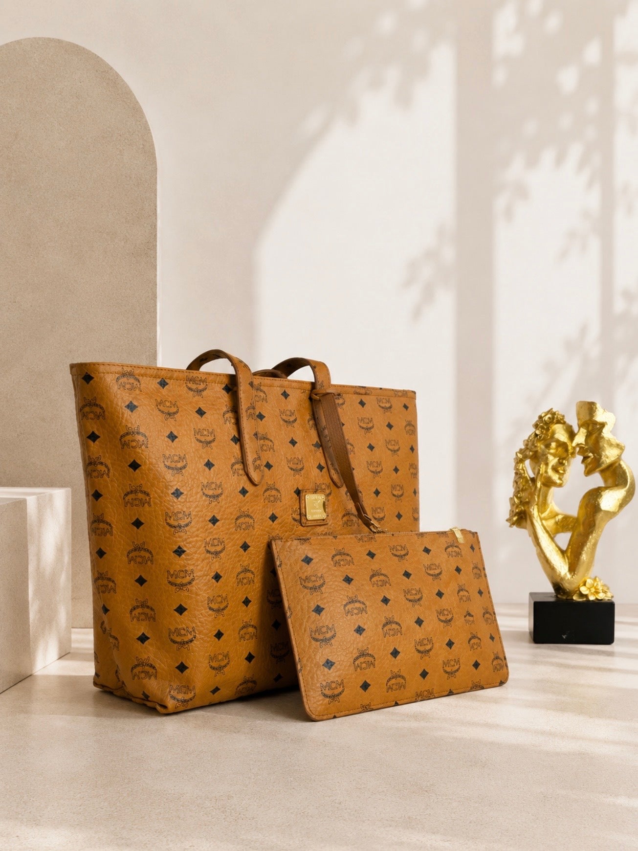 Shopping Bag MC/M Brown