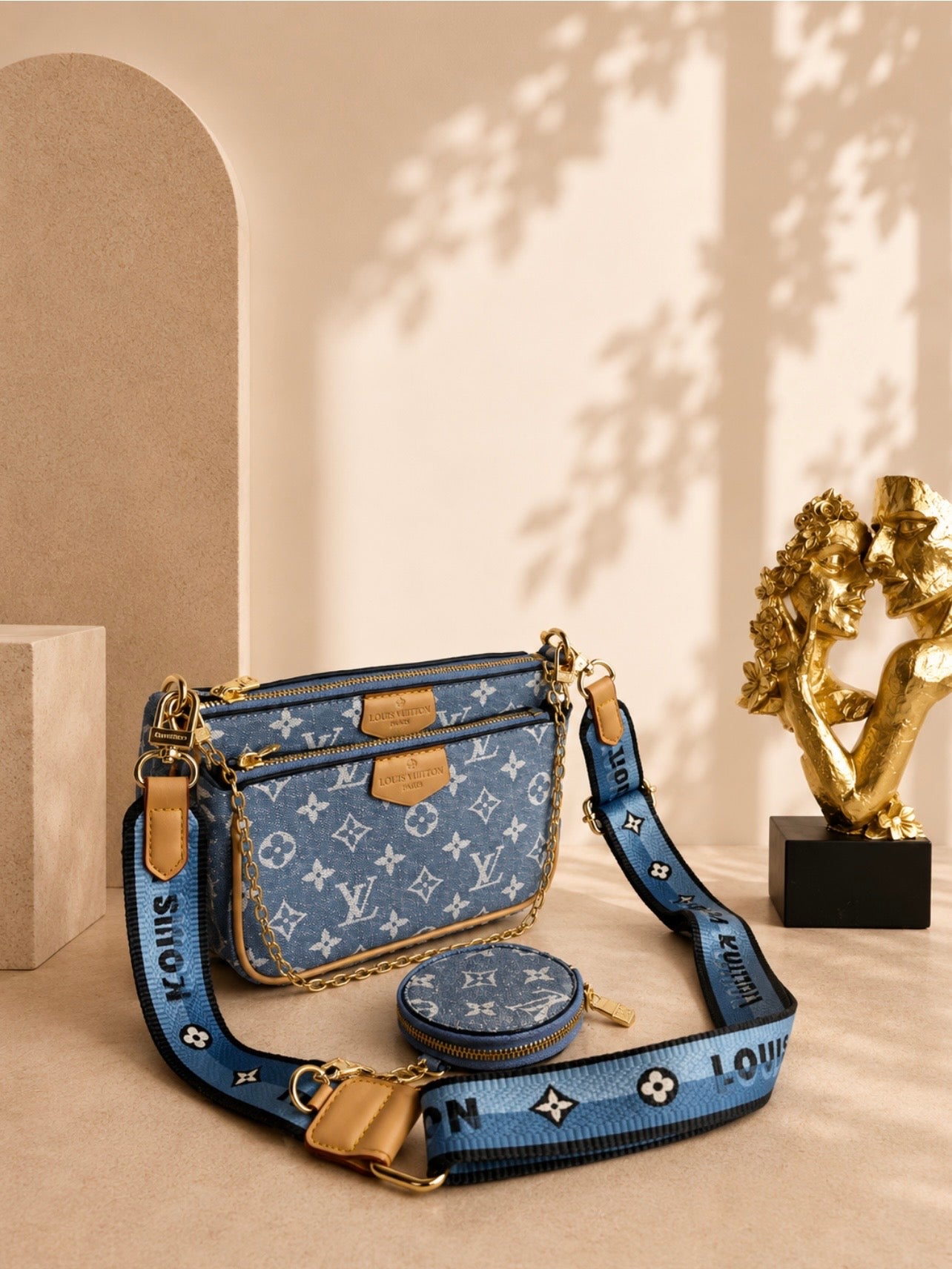 Trio Ls/Vn Set In One Bag Ocean Jean