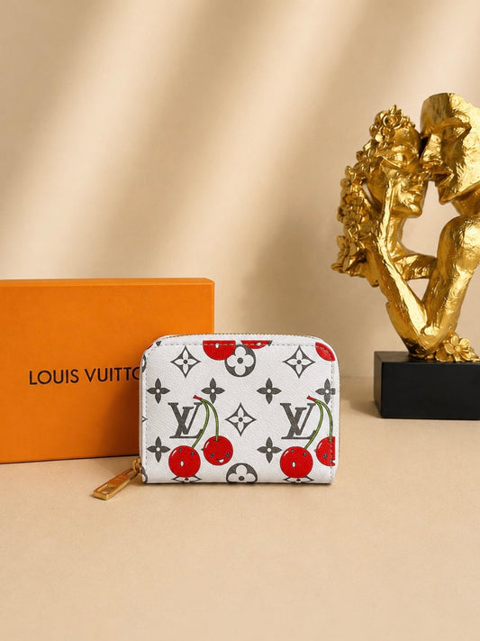 L-V mini Wallet Cerises A02