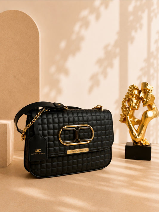 Bag ELISABET/FRCHI Black Capitone